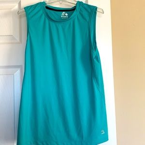 NWOT rbx Sleeveless athletic tank with side vents